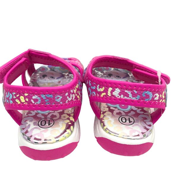 NEW NoBox Paw Patrol Light Up Sandals Shoes Pink Toddler Girls 10 Nickelodeon - Picture 5 of 10
